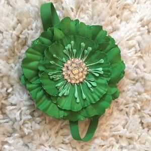 Tieks Kelly Green Flower